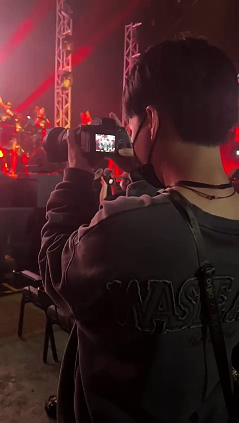 Live production coverage behind the scenes
